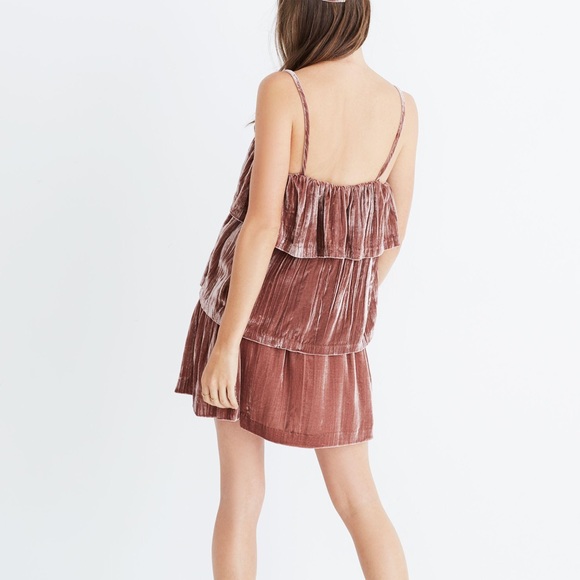 Madewell Fits XS/S Velvet Tank actual size XXS - Picture 3 of 4
